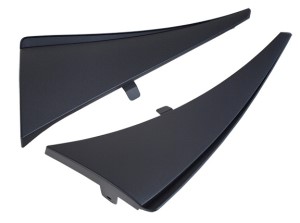 SPLASH GUARDS. FRONT - MOLDED