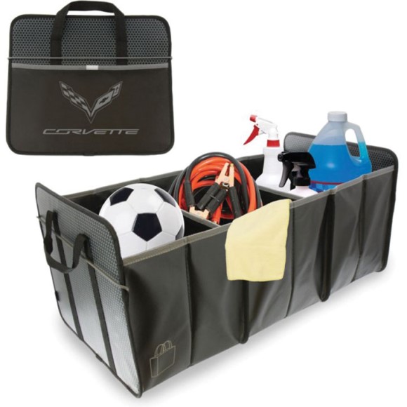 TRUNK CADDY. W/C7 LOGO & SCRIPT