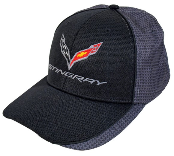 Cap - Stingray Carbon Fiber w/Logo - Black 