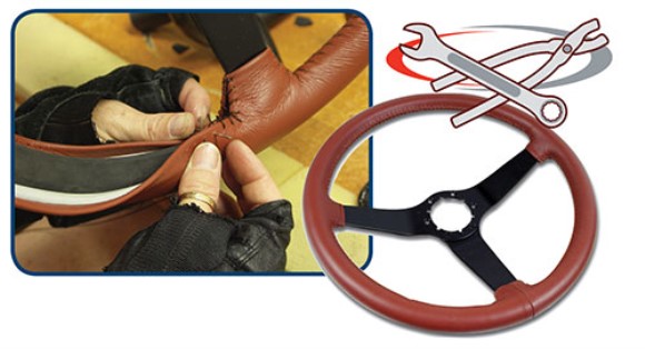 Steering Wheel Recovering Service 77-82