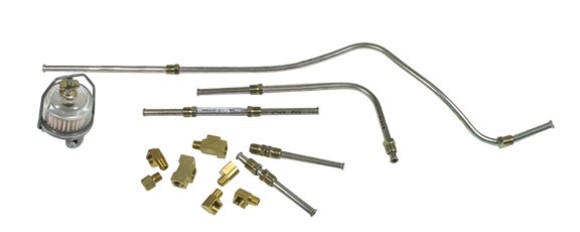 Gas Line. Stainless Steel Pump To Carburetor 53