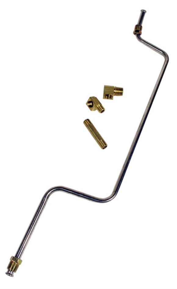 Gas Line. Stainless Steel - Pump To Carburetor 300hp & 340hp 62