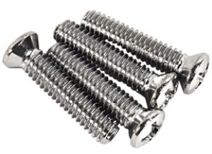 Seat Belt Shoulder Retainer Screws 4pc 68-69