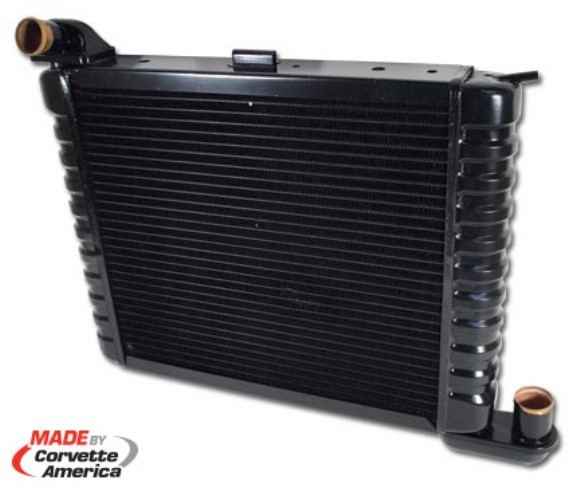 Radiator. Small Block - Except 68-72 Automatic 63-72