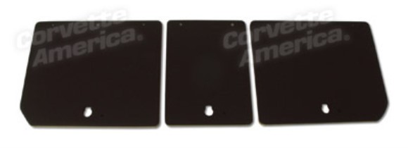Rear Compartment Unit Doors. 3 Piece Set Fiberboard 68-79