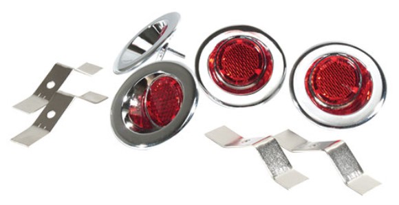 Door Panel Reflectors. 4 Piece Set 58-62