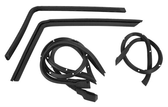 Weatherstrip Kit. Hardtop 4 Piece - USA 68-75