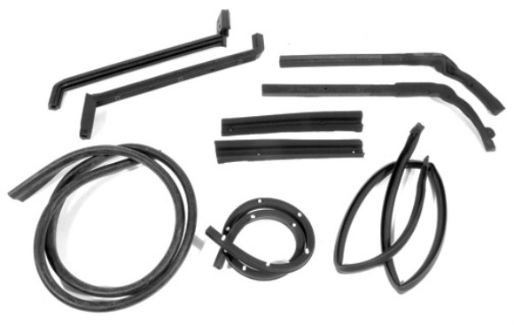 Weatherstrip Kit. Hardtop 9 Piece - USA 63-67