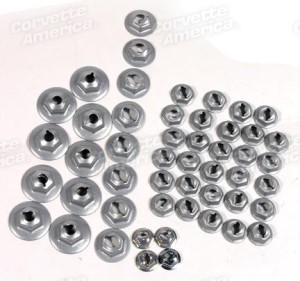 Emblem Speednut Kit. 51 Piece 63