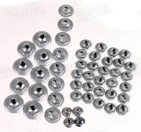 Emblem Speednut Kit. 51 Piece 63