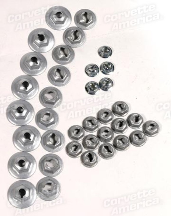 Emblem Speednut Kit. 36 Piece 64
