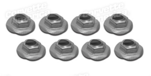 Side Marker Light Speednut Set. 10 Piece 74-82
