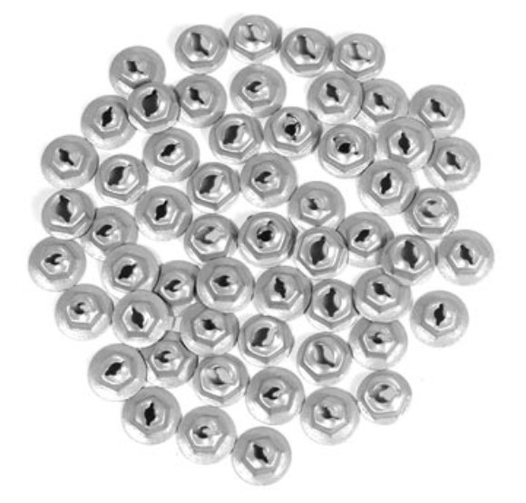 Emblem Speednut Kit. 60 Piece 58