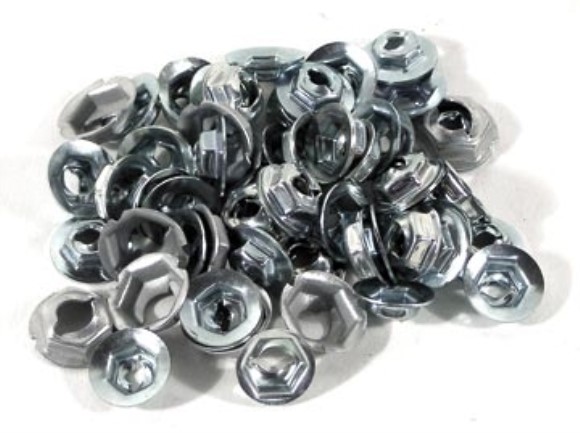 Emblem Speednut Kit. 64 Piece 59-60