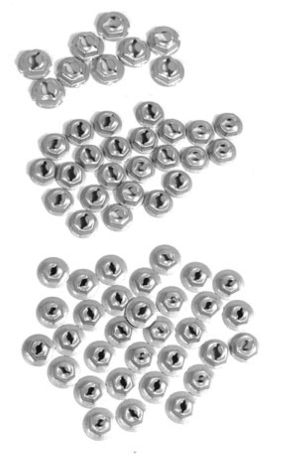 Emblem Speednut Kit. 65 Piece 62