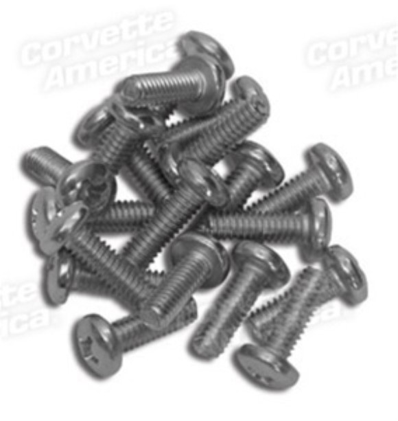 Headlight Adjuster & Insulator Screws. 20 Piece Set 63-82