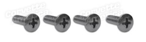 Sunvisor Screws. 4 Piece Set 59-67