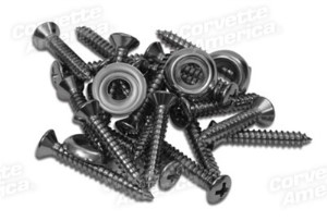 Door Panel Screws & Washers. 26 Piece Set 58-62