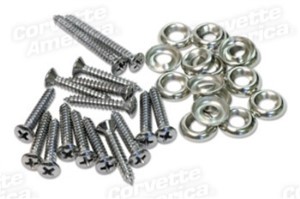 Kick Panel Screws. 32 Piece Set 58-62