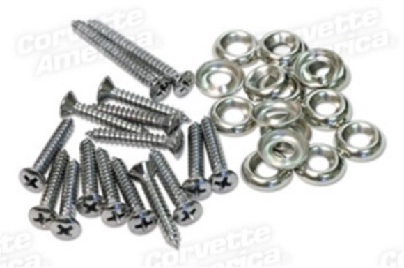 Kick Panel Screws. 32 Piece Set 58-62
