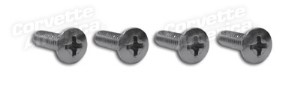 Inside Mirror Support To Windshield Header Screws. 63-67