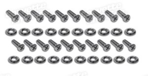 Door Panel Screw Set. 40 Piece 63-64