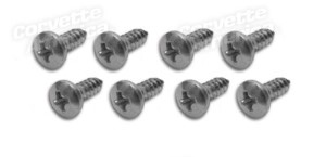 Shift Console Screws. 8 Piece Set 64-67
