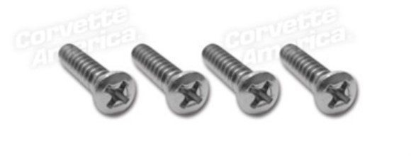 Seat Bumper Screws. 4 Piece Set 63-67