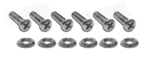 Halo Panel Screw Set. Coupe - 12 Piece 64-67