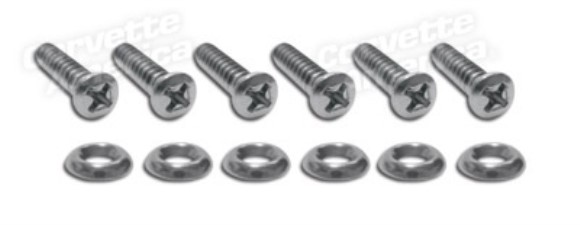 Halo Panel Screw Set. Coupe - 12 Piece 64-67