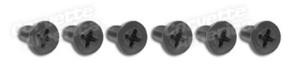 Steering Wheel Mount Screws. 6 Piece - Except 1976 63-82