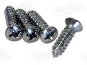 Park Brake Console Screws. 4 Piece Set 67-76