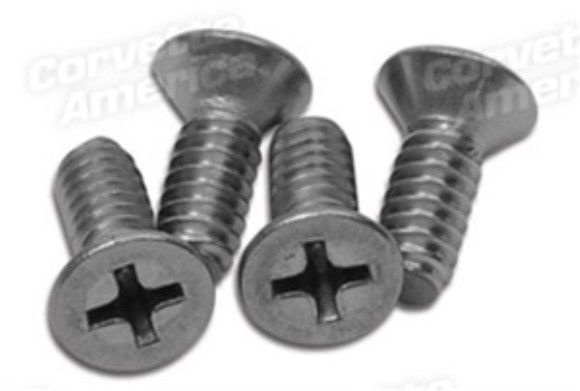 T-Top Rear Mount Plate Screws. 4 Piece 68-79