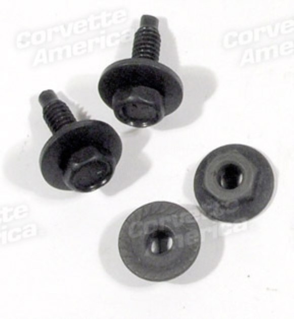 Filler Panel End Bolts & Nuts. 4 Piece Set 63-67