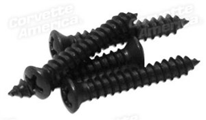 Coupe Rear Window Side Trim Screws. 4 Piece 84-96
