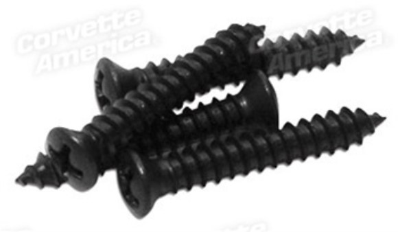 Coupe Rear Window Side Trim Screws. 4 Piece 84-96