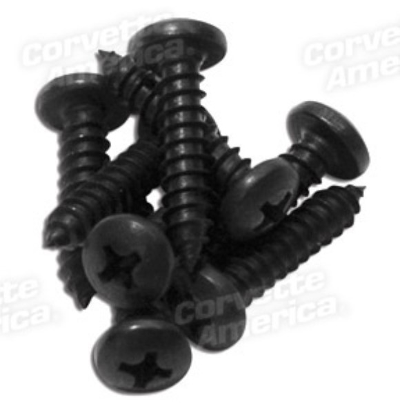 Coupe Rear Compartment Lower Trim Screws. 8 Piece 84-96