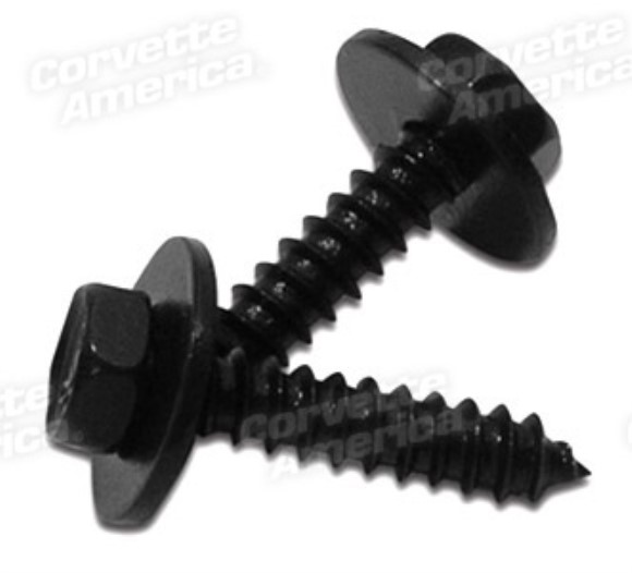 Rear Compartment Latch Escutcheon Screws. 2 Piece 84-96