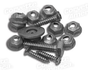 Park Brake Console Hardware Kit. 68-76