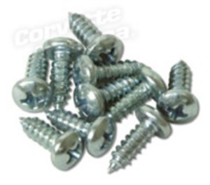 Inner Door Garnish Molding Screw Set. 56-62