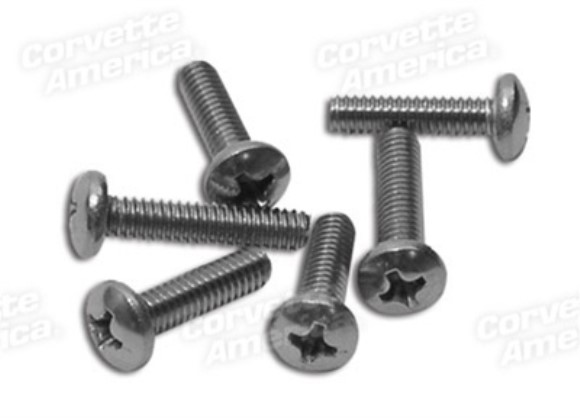 Parking Light Lens Screws. 6 Piece Set 70-72