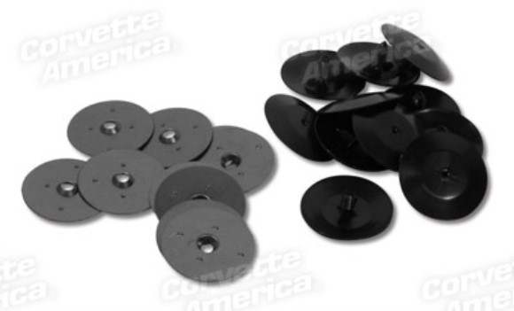 Hood Insulation Fastener Kit. 16 Piece 76-77