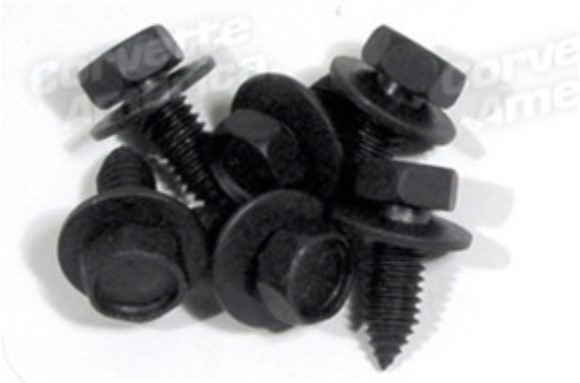 Headlight Housng Bearing Screw Set. 6 Piece 68-82