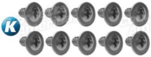 Trunk Liner Screws. 10 Piece Set 60-62