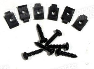 Headlight Shield Mount Kit. 68-72