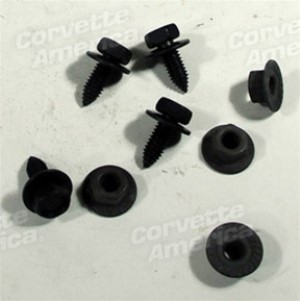 Steering Column Mount Bracket Screw & Nut Set. 67