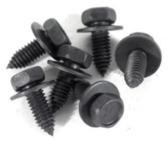 Decklid Latch Screw Set. 63-75