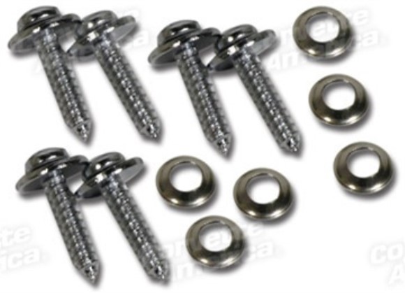 Power Vent Rear Cover Screws. 64-65