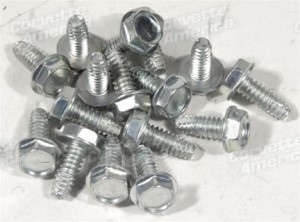 Hubcap Spinner Screws. 16 Piece Set 64