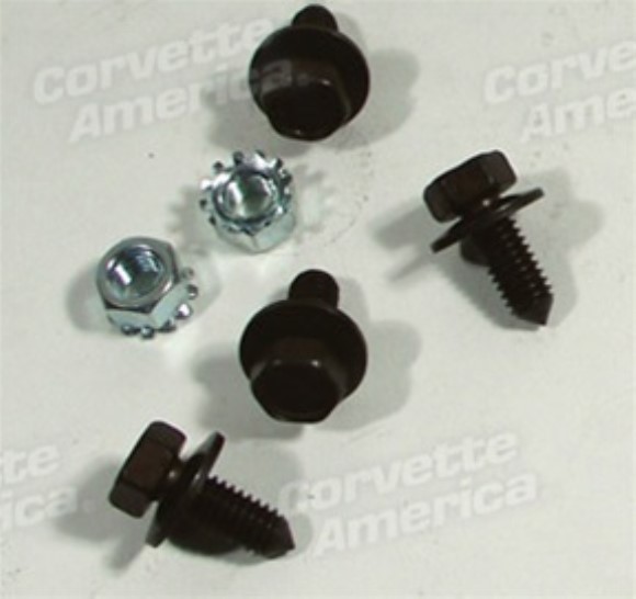 Steering Column Mount Bracket Screws & Nuts. W/Telescopic 65-66